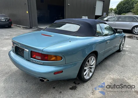 2001 Aston Martin Db7 Vantage из США, поврежденный, VIN SCFAB42321K402008